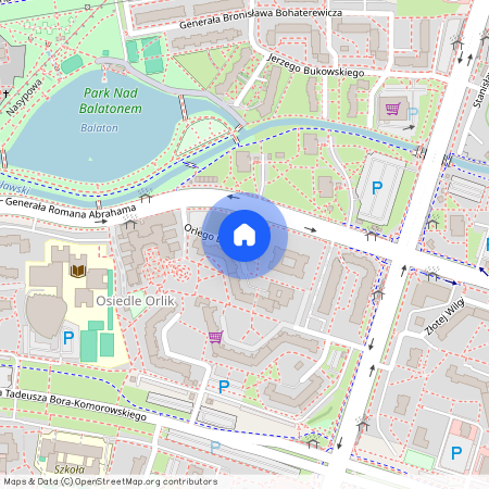 Warszawa, Praga-Południe, Praga-Południe, Gocław, Orlego, Lotu