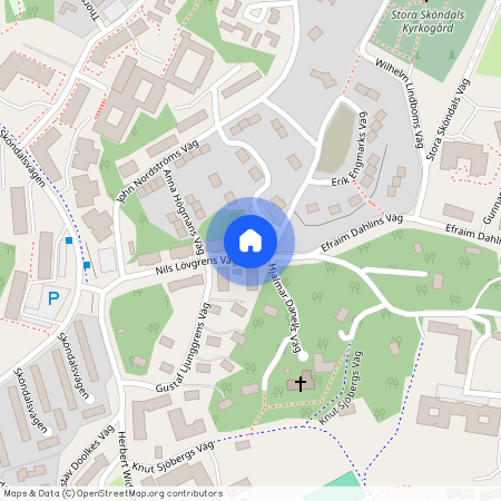 Sköndal, Stockholm, Nils Lövgrens Väg 7