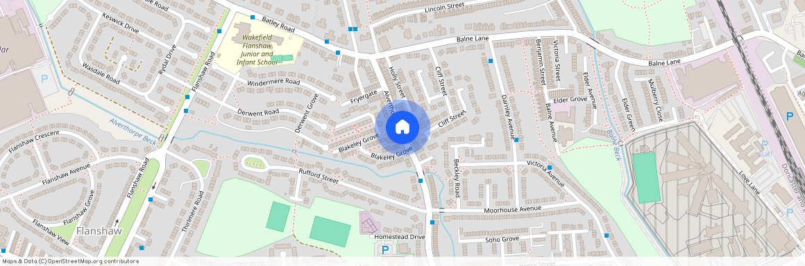 Alverthorpe Road, West Yorkshire, UK, WF2 9PY, Wakefield