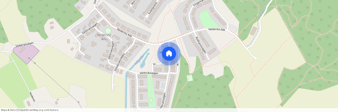 Växelbruksvägen, Västerhaninge