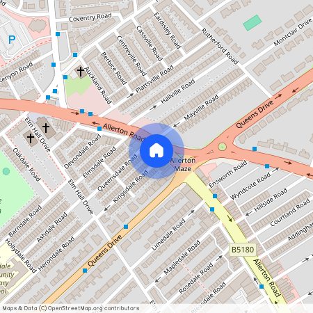 Allerton Road, Mossley Hill, Liverpool, Merseyside, L18