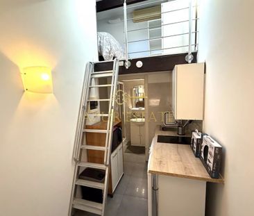 BEAUSOLEIL PLACE DE LA CREMAILLERE : STUDIO MEUBLE AVEC MEZZANINE - Photo 2