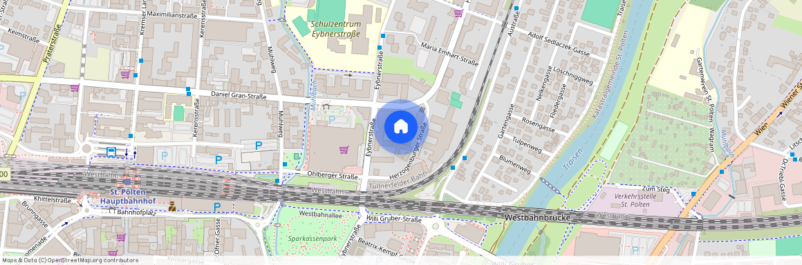 3100 St. Pölten, Daniel Gran-Straße 3/A+5/B, Eybnerstraße 24/C