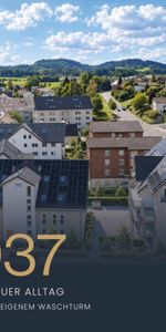 Neubau-Studio mit Balkon und eigenem Waschturm - Foto 4