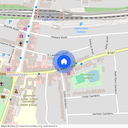 St Marys Lane, Upminster, RM14