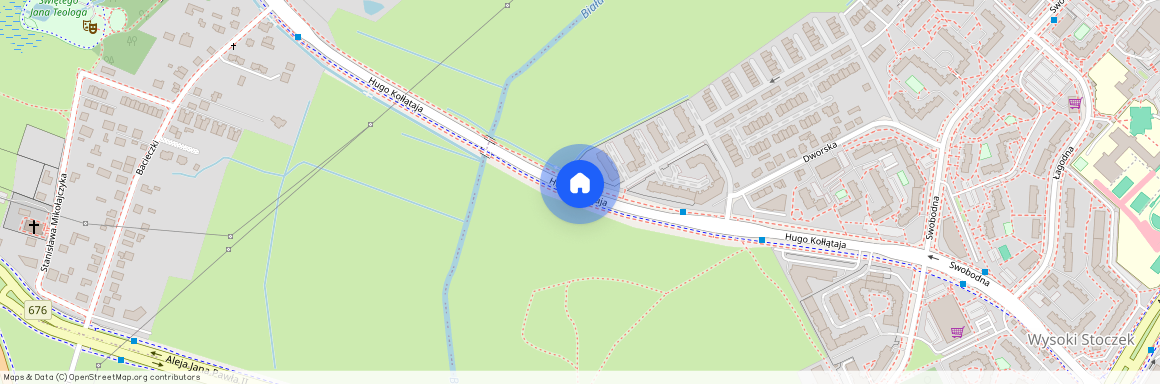 ul. Hugo Kołłątaja, Wysoki Stoczek, Białystok, podlaskie