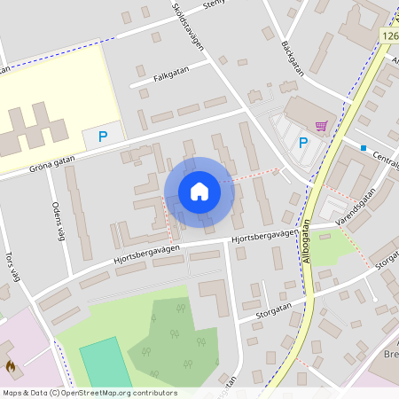 Alvesta Centrum, Kronoberg, Hjortsbergavägen 8 C