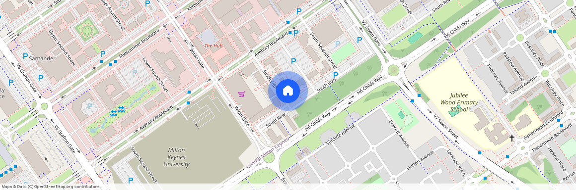 Central MK, South Fifth Street, MK9, Milton Keynes