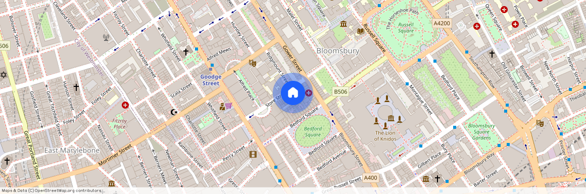 Gower Mews Mansions, Bloomsbury, WC1