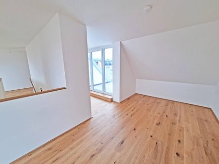 Maisonettewohnung mit 2 Terrassen und großer Galerie nahe Wien - Foto 3