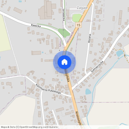 ul. Krotoszyńska, Milicz, Milicz, milicki, dolnośląskie