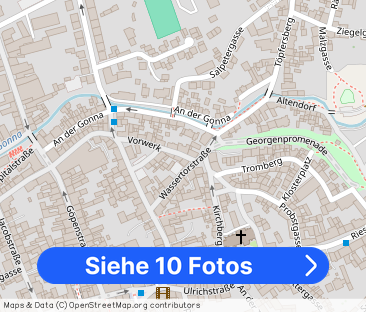 barrierefreie und altersgerechte 2-Raumwohnung im Zentrum von Sange... - Foto 1