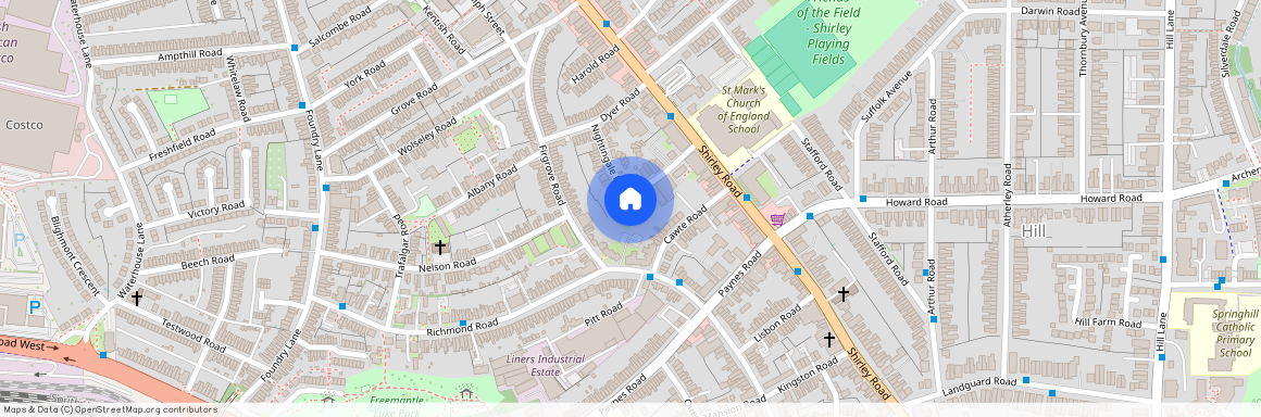 Nightingale Court, Shirley, SO15