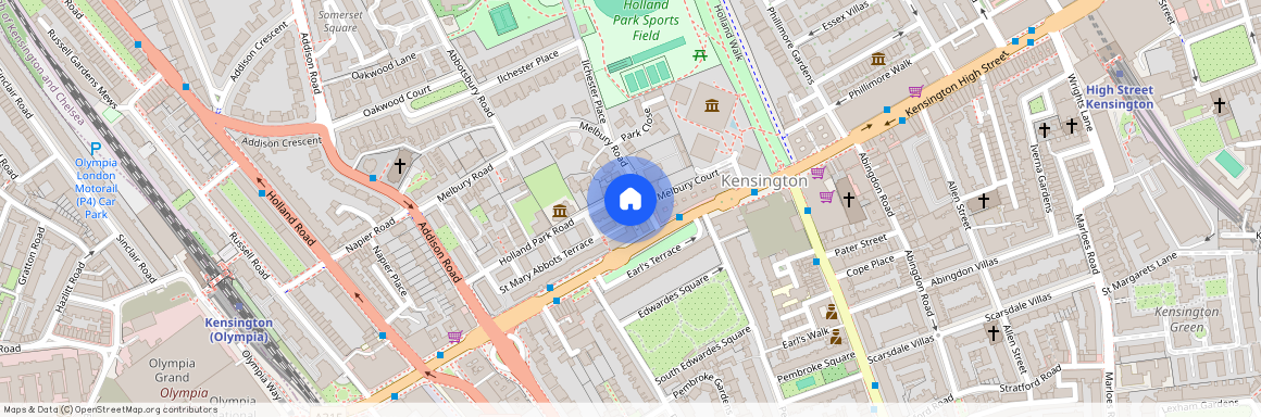 Melbury Road, Holland Park, W14