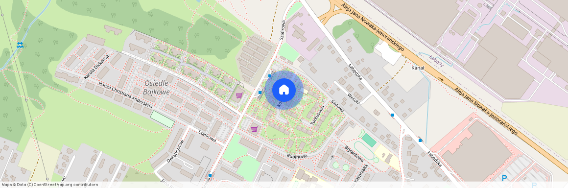 Koralowa, Gliwice, Stare Gliwice