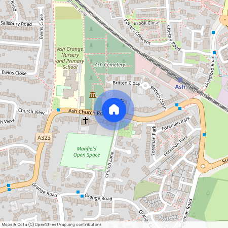 Ash Church Road, Ash, Aldershot, Surrey, GU12