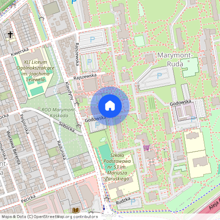 ul. Godowska, Marymont-Ruda, Bielany, Warszawa, mazowieckie