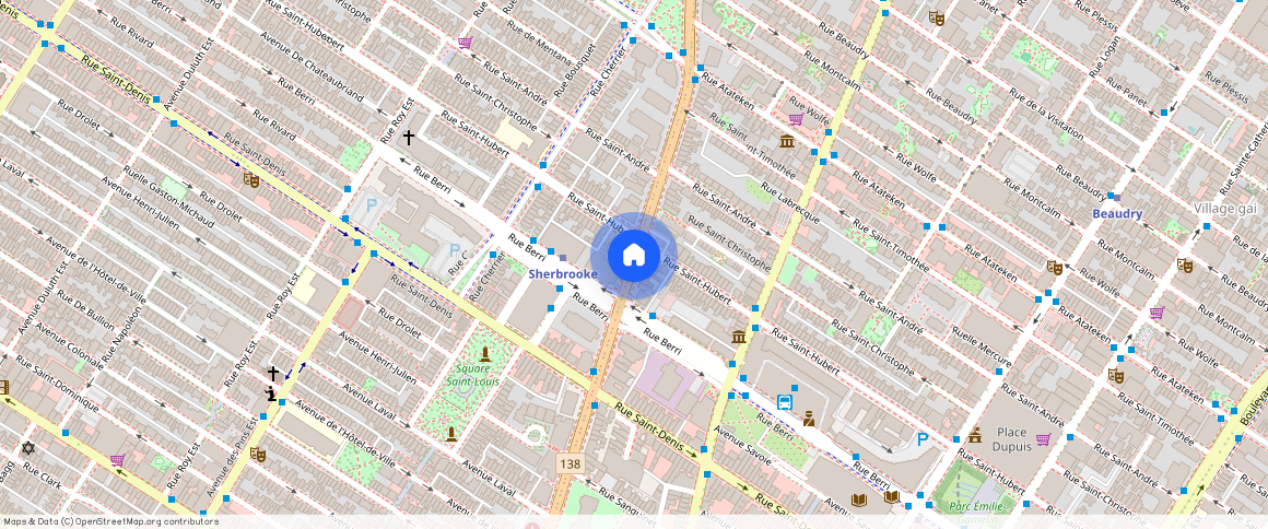 450 rue Sherbrooke Est, Ville-Marie, Ville-Marie, Ile de Montréal, H2L 1K1