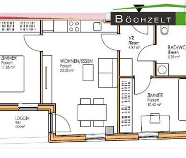 wunderschöne Mietwohnung mit ca. 52,56 m² ++ Mietwohnung direkt am ... - Foto 6