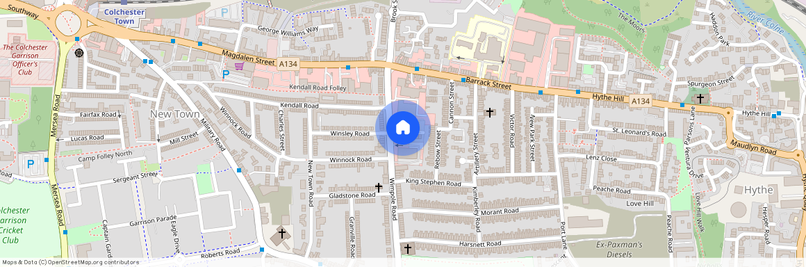 Wimpole Road, Colchester, CO1