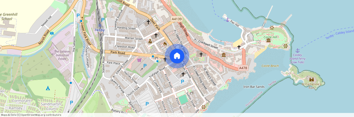 Trafalgar Road, Tenby, Pembrokeshire