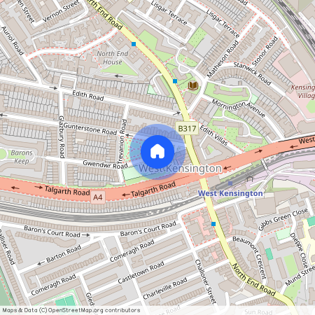 Gwendwr Road, W14 9BY, London