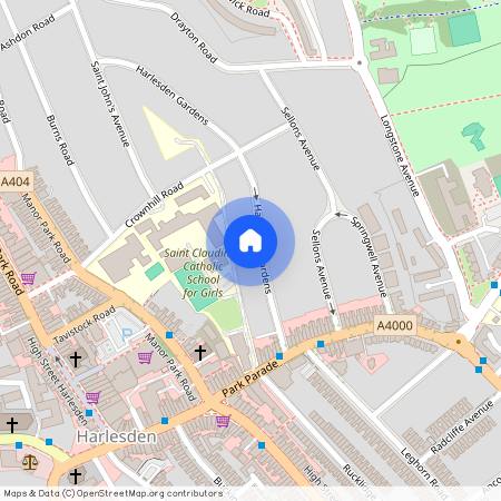 Harlesden Gardens, Harlesden, London, NW10