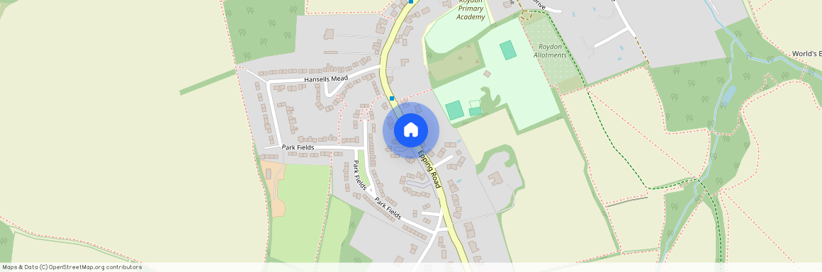 Kingsmead Hill, Harlow, Roydon