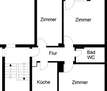 3-Zimmer-Wohnung mit Balkon befristet bis zum 31.12.2025 anmieten /... - Foto 6