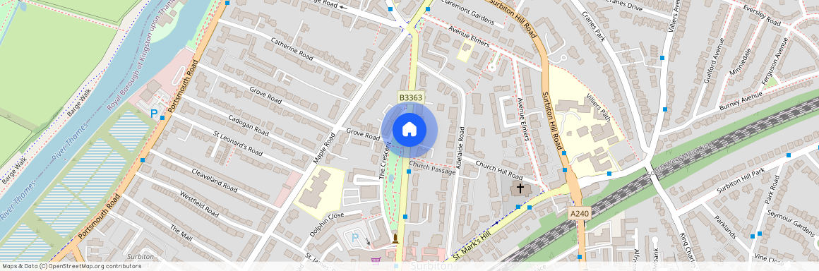 Claremont Road, London, KT6 4RY, United Kingdom