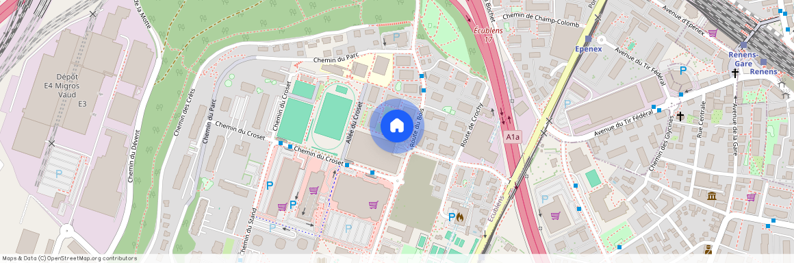 1024, Ecublens VD, Route du Bois, 47