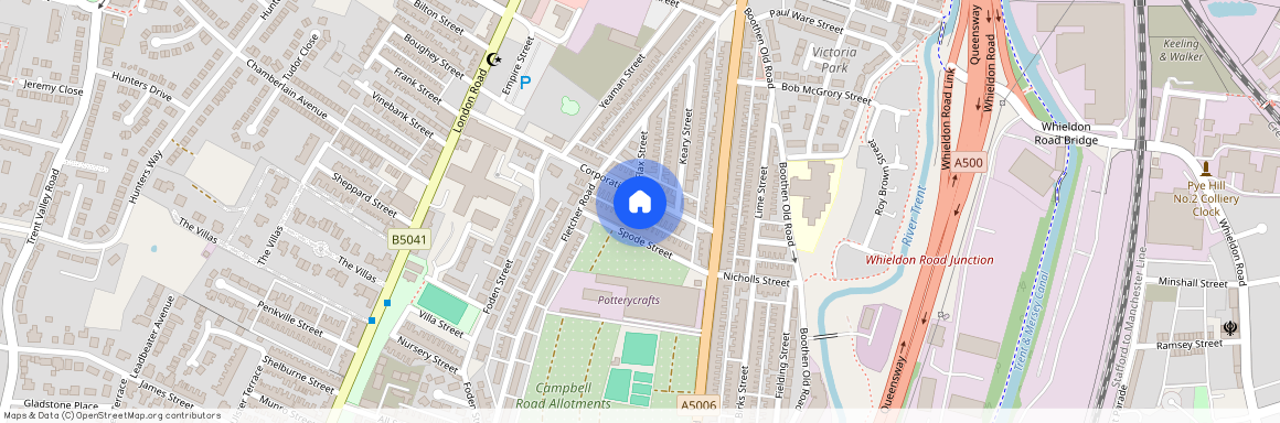 Corporation Street, Stoke-On-Trent. Staffordshire, ST4 4AU