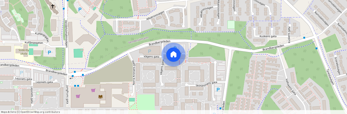 Vågens Gata 439, Brandbergen