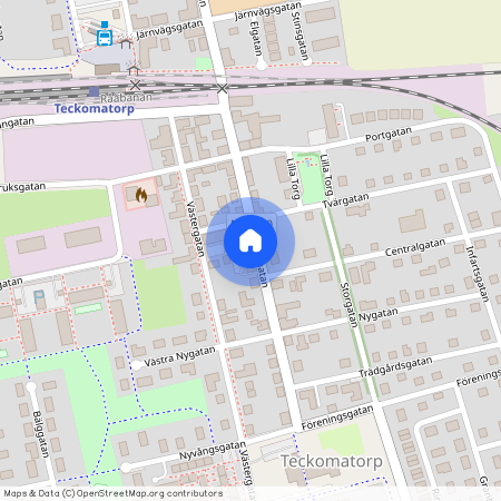 Karlsgatan 34D, Teckomatorp