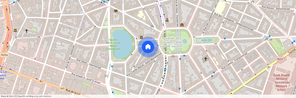 Avenue Palmerston, 9, 1000, Bruxelles