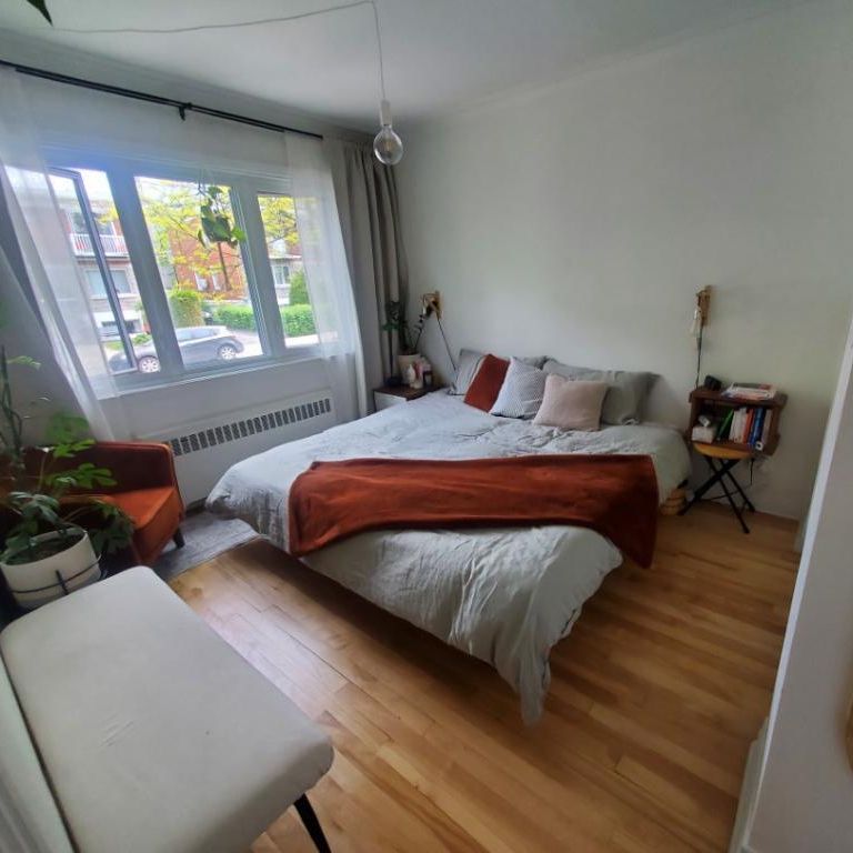 Joli logement 5 1/2 avec sous-sol fini chauffé Ahuntsic-Montréal - Photo 1