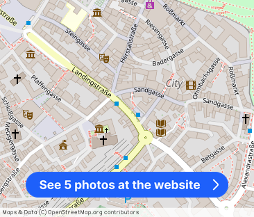 Möblierte 2 - Zimmer Wohnung im SCHÖNTALHAUS mit EBK und Klimaanlag... - Photo 1