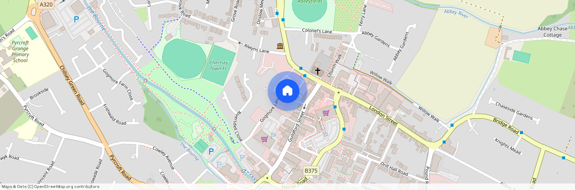 Chertsey, Surrey, KT16