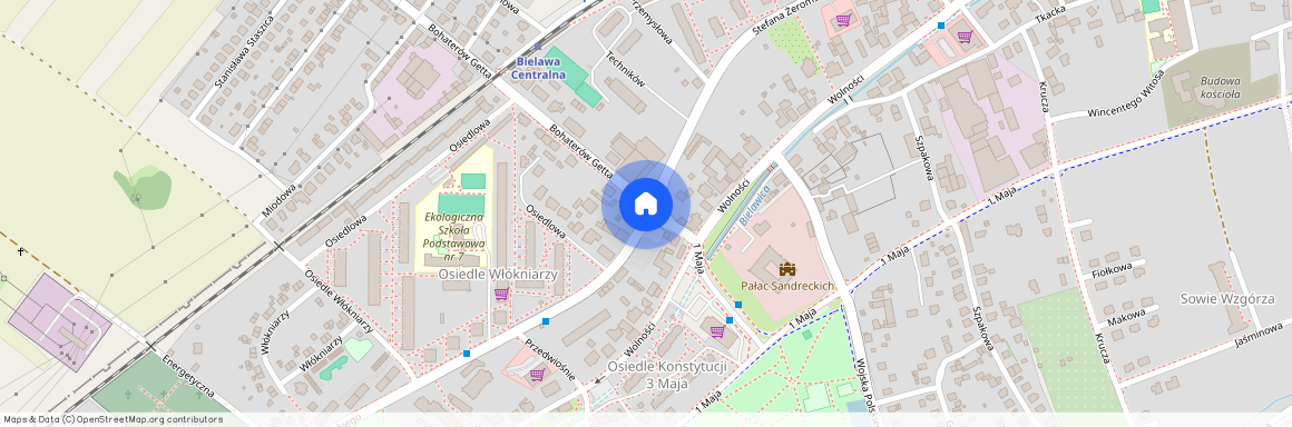 Wlokniarzy, Bielawa, dzierżoniowski, dolnośląskie