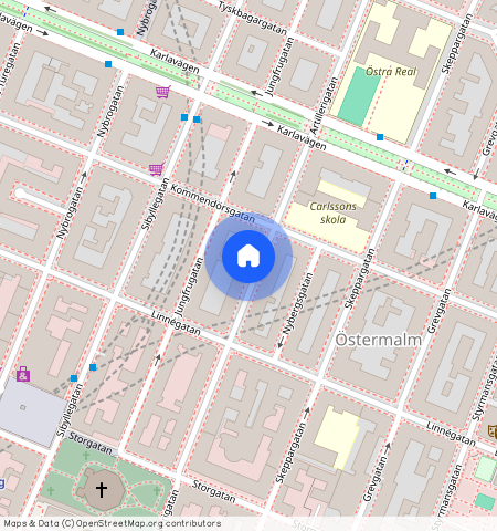 Artillerigatan 47. 1 rum & kö, Härnösand