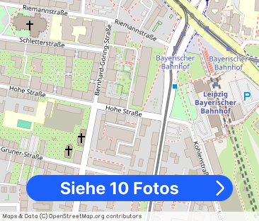 Parkett, großer Balkon, Dachgeschoß, Südvorstadt - was braucht es m... - Foto 1