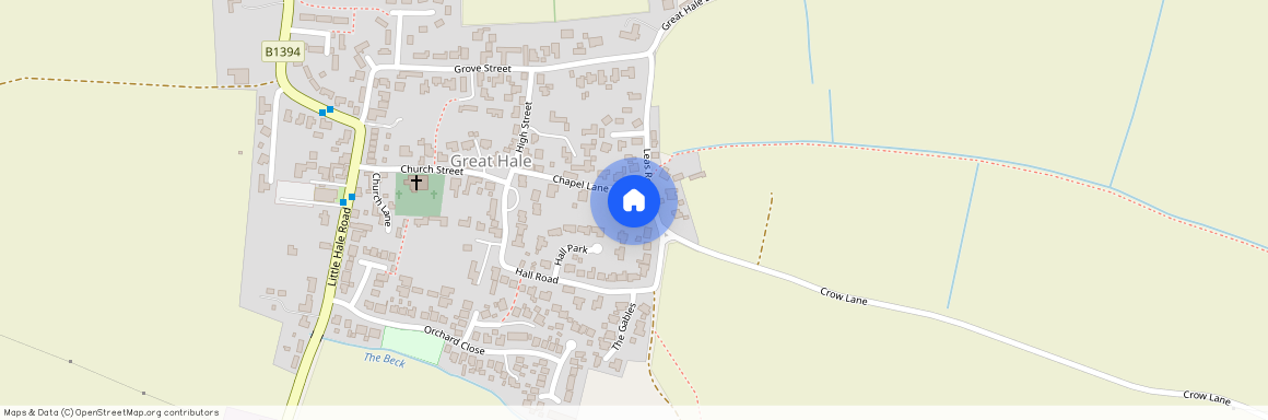 Leas Road, Great Hale, SLEAFORD