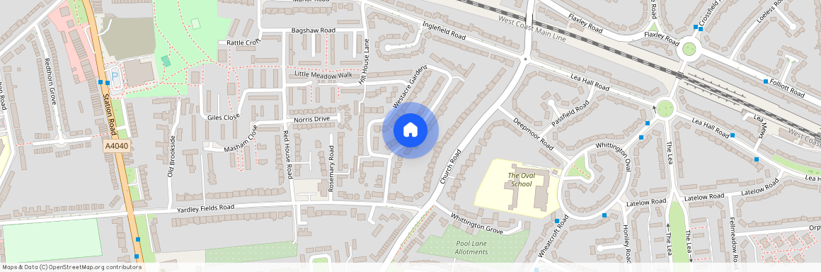 Westacre Gardens, Birmingham, B33