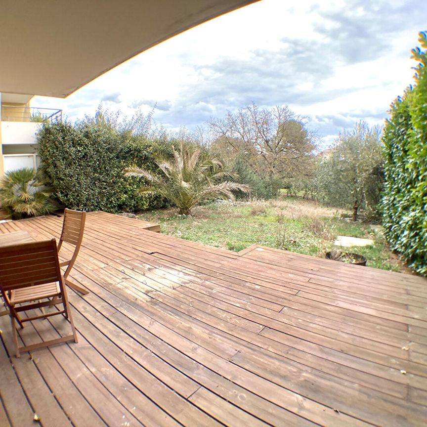 T3 RDJ DURANNE BASSE AVEC TERRASSE, JARDIN ET GARAGE, - Photo 1