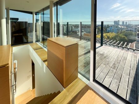 2-Zimmer-DG-Wohnung mit ca. 53 m² Dachterrasse im FIFTY FIVE direkt am Rochusmarkt - zu mieten in 1030 Wien - Foto 4