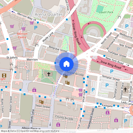 New Briggate, Leeds, West Yorkshire, LS1