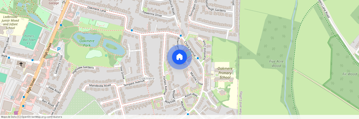 Bowmans Close, Potters Bar, Hertfordshire, EN6