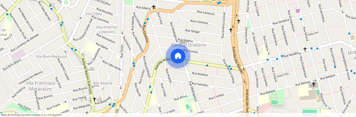 Avenida Araucária, 973 - Parque Oratório, Santo André - SP