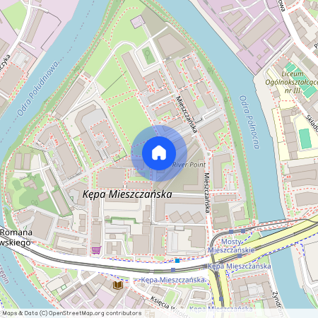 ul. Mieszczańska, Nadodrze, Śródmieście, Wrocław, dolnośląskie