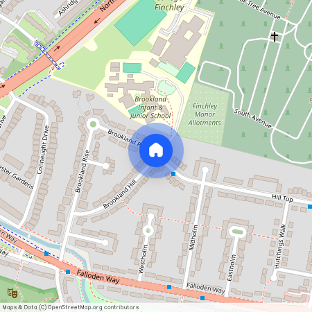 Falloden Court, Brookland Rise, Hampstead Garden Suburbs, NW11